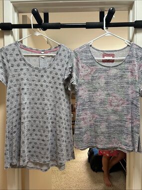 Cupio Short Sleeve Scoop Neck Top set